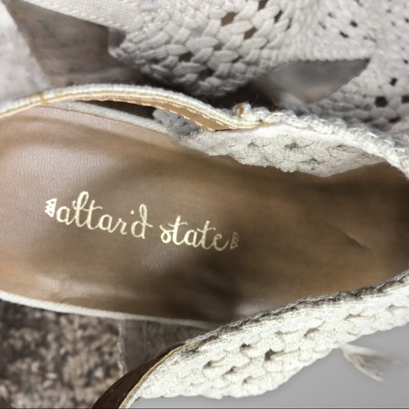 ALTAR'D State Angela Crochet Wedge Sandal, 7.5M - Picture 2 of 9